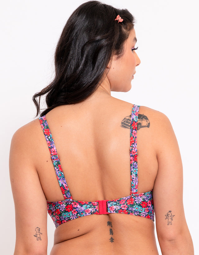 Curvy Kate Kitsch Kate Non Wired Multiway Swimsuit Floral Print