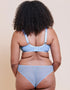 Curvy Kate Lightstyle Scallop Plunge Bra Light Blue/Silver