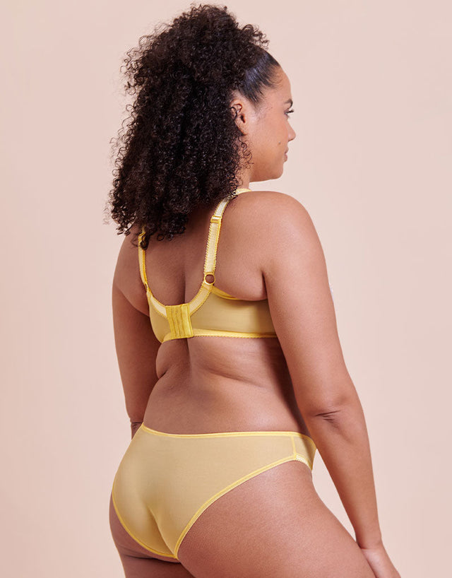 Curvy Kate Limoncello Tanga Brief Lemon Blush