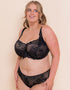Curvy Kate Lovelace Full Cup Side Support Bra Black/ Taupe