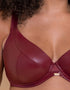 Curvy Kate Lush Full Plunge Bra Oxblood
