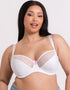 Curvy Kate Moody Bloom Balcony Bra White
