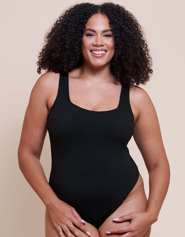 Curvy Kate Smoothie Support Stretch Body Black