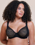 Curvy Kate Smoothie Lace Moulded Balcony Bra Black