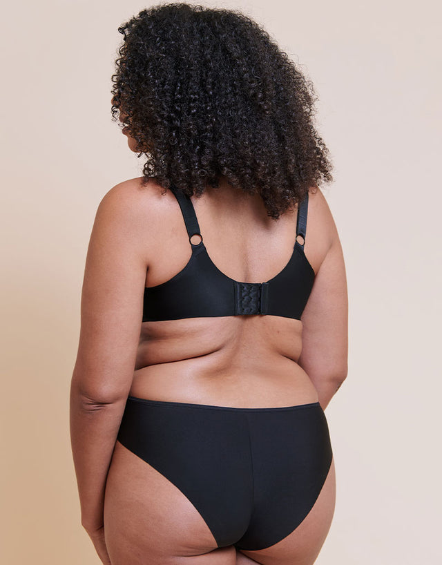 Curvy Kate Smoothie Lace Moulded Balcony Bra Black