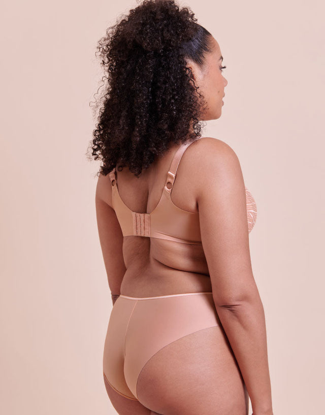 Curvy Kate Smoothie Lace Brazilian Brief Latte