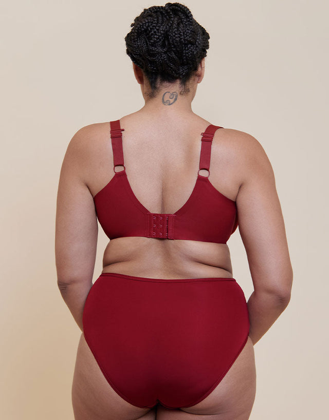 Curvy Kate Everyday Full Brief Deep Red