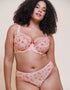 Curvy Kate Spellbound Brazilian Brief Blush Floral Print