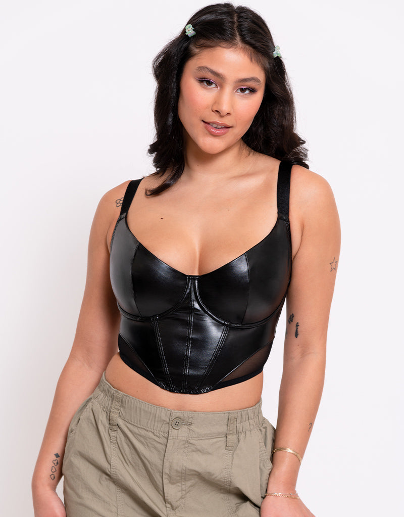 Curvy Kate Storm Scooped Longline Balcony Bra Black – Brastop UK