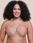 Curvy Kate Superhero Multiway Padded Plunge Bra Latte