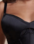 Curvy Kate Unapologetic Longline Balcony Bra Black