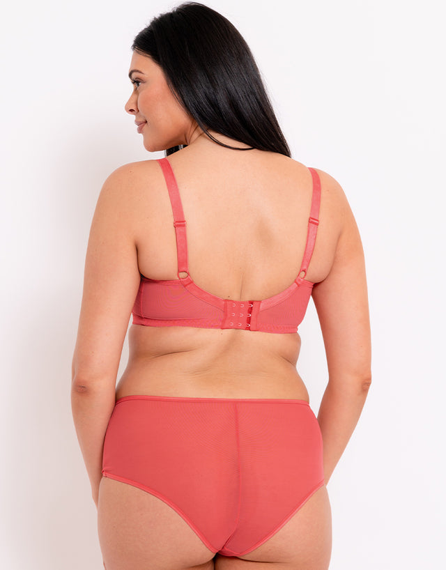 Curvy Kate Victory Side Support Balcony Bra Papaya