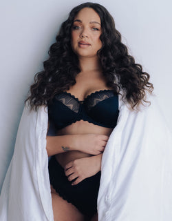 Curvy Kate Wild One Balcony Bra Black