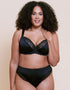 Curvy Kate Wild One Brazilian Brief Black