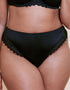 Curvy Kate Wild One Brazilian Brief Black