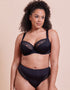 Curvy Kate Wild One Brazilian Brief Black