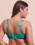 Curvy Kate Wild One Balcony Bra Teal Blue