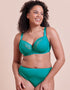 Curvy Kate Wild One Balcony Bra Teal Blue