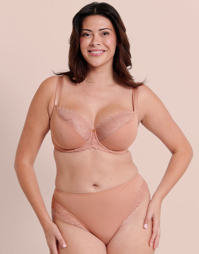 Curvy Kate Wild One Balcony Bra Latte