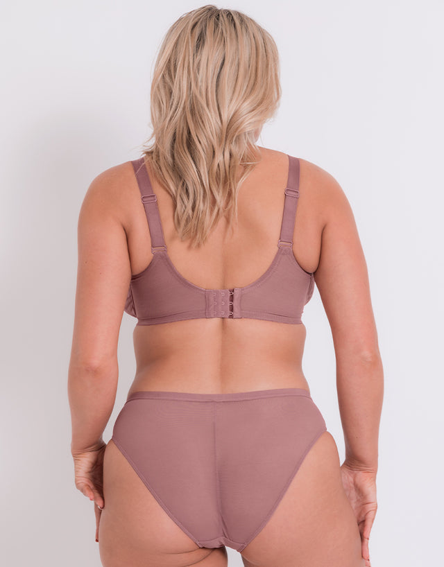 Curvy Kate WonderFull Vibe Full Cup Side Support Bra Dusty Rose