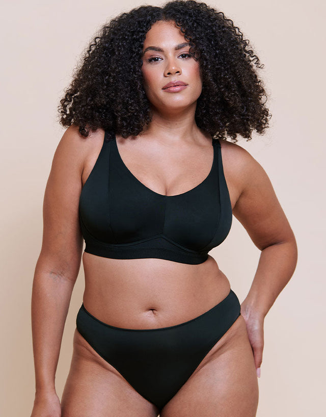 Curvy Kate Zen Brazilian Black