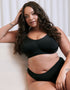 Curvy Kate Zen Non-Wired Bralette Black