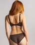 Cleo By Panache Blossom Balconette Bra Black