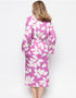 Cyberjammies Viola Dressing Gown Pink Petal Print