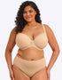 Elomi Bijou Moulded Plunge T-Shirt Bra Sand Beige