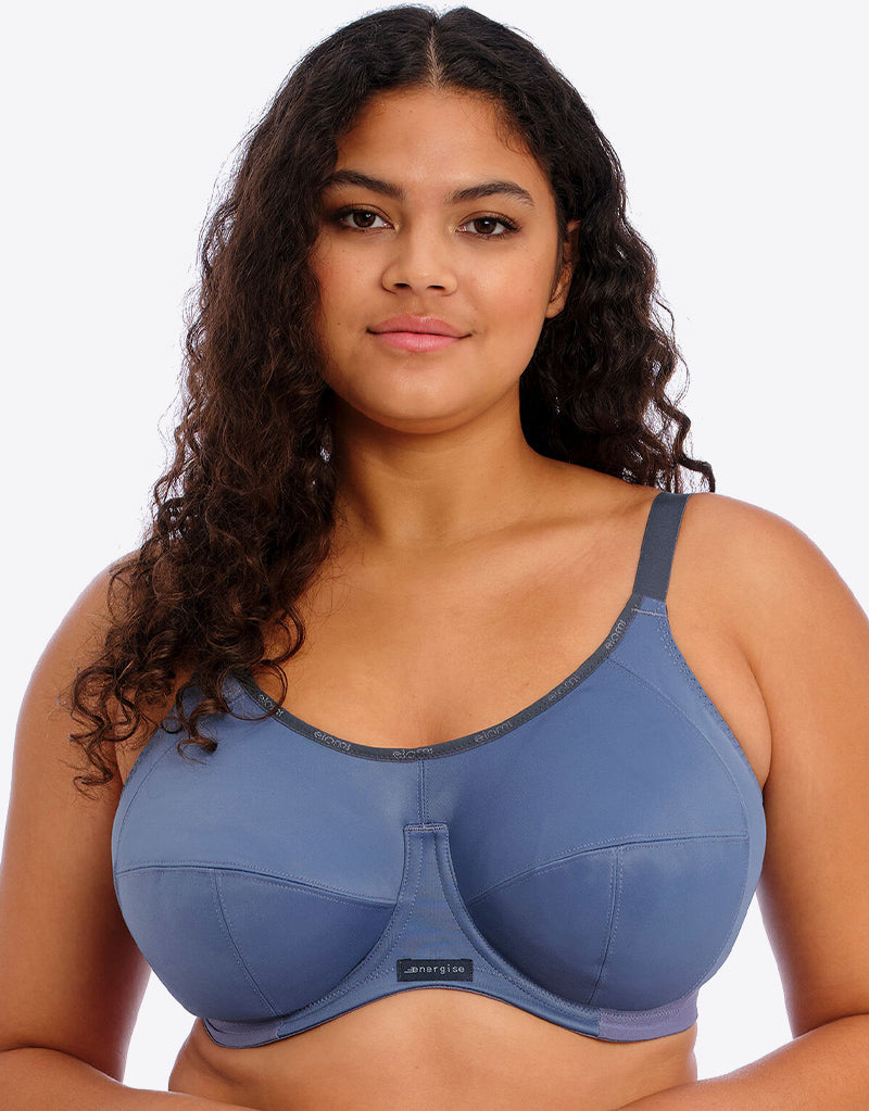 Elomi Energise Sports Bra Vintage Denim – Brastop UK