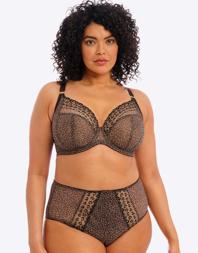 Elomi Matilda Full Brief Leopard Print