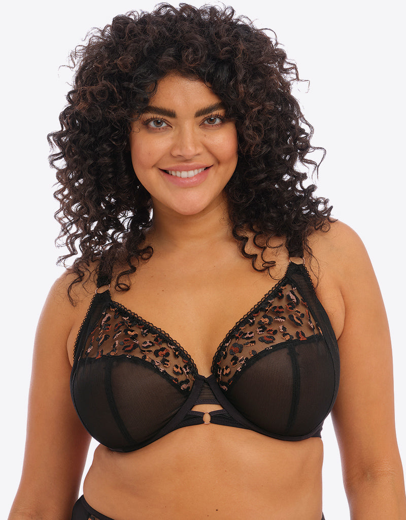 Sujetador Matilda Leopard UW Plunge BRA EL8900 · ELOMI