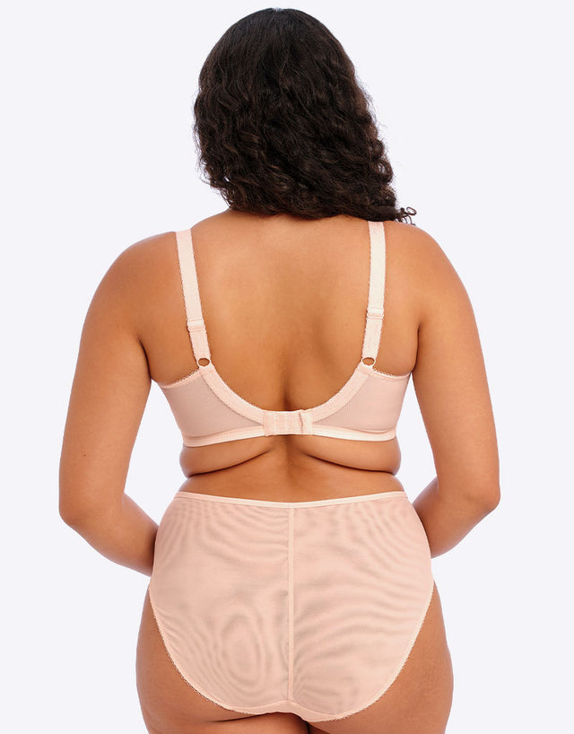 Elomi Namrah High Leg Brief Pale Blush Pink