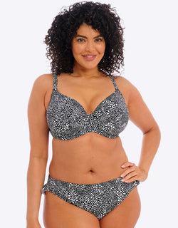 Elomi Pebble Cove Plunge Bikini Top Black