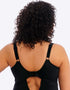 Elomi Plain Sailing Non-Wired Plunge Swimsuit Black