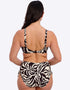 Fantasie Aruba Nights Full Cup Bikini Top Black & Cream Print