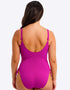 Fantasie Beach Waves Twist Front Swimsuit Bright Fuchsia Purple
