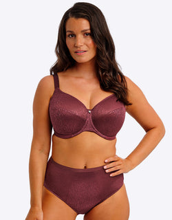 Fantasie Demure Full Cup Moulded Side Support Bra Fig Purple