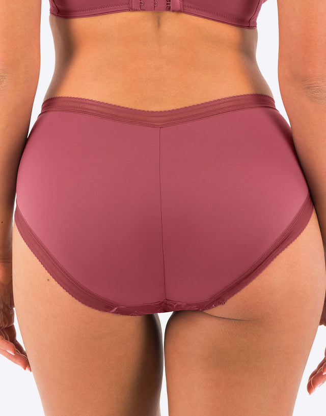 Fantasie Fusion Lace Brief Rosewood