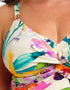 Fantasie Iguazu Falls Twist Front Swimsuit White Multi Print