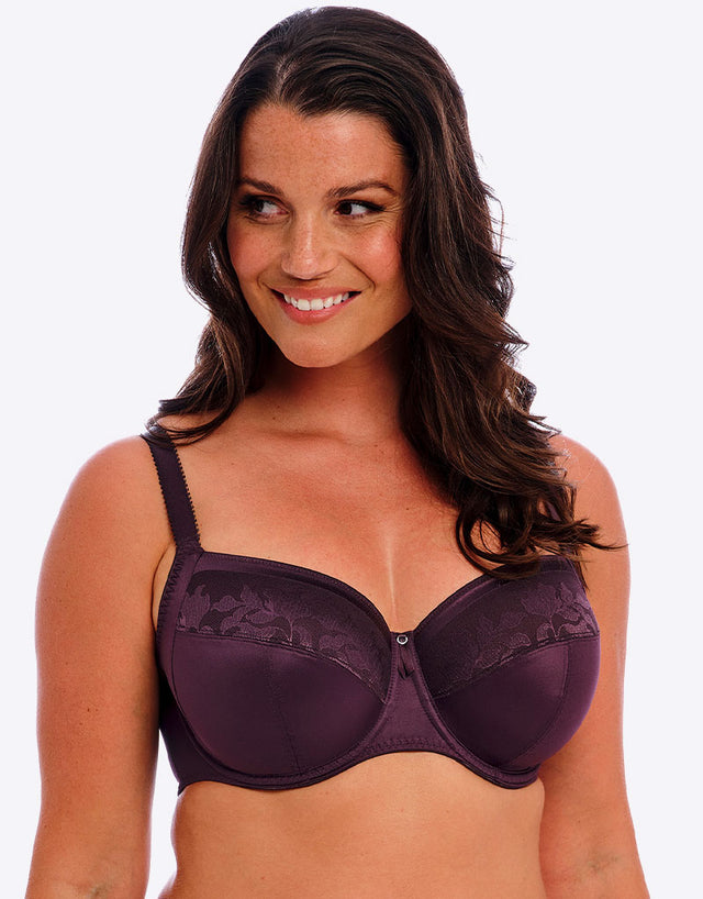 Fantasie Illusion Side Support Bra Plum Purple
