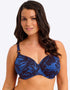 Fantasie Malabar Coast Full Cup Bikini Top Midnight Blue Print
