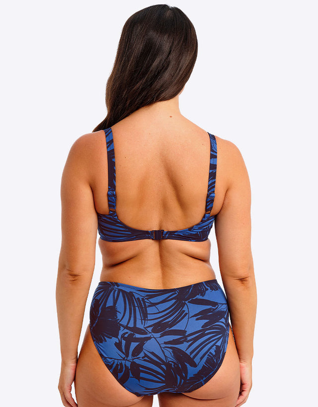 Fantasie Malabar Coast Full Cup Bikini Top Midnight Blue Print