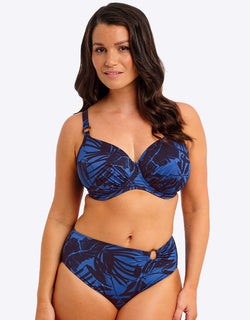 Fantasie Malabar Coast Full Cup Bikini Top Midnight Blue Print