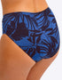 Fantasie Malabar Coast High Waist Bikini Brief Midnight Blue Print