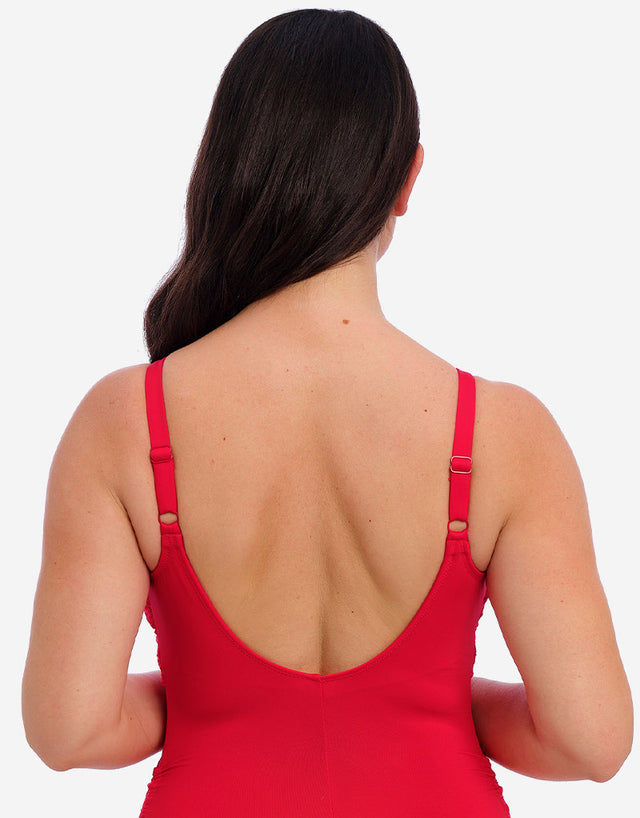 Fantasie Ottawa Twist Front Swimsuit Radiant Red