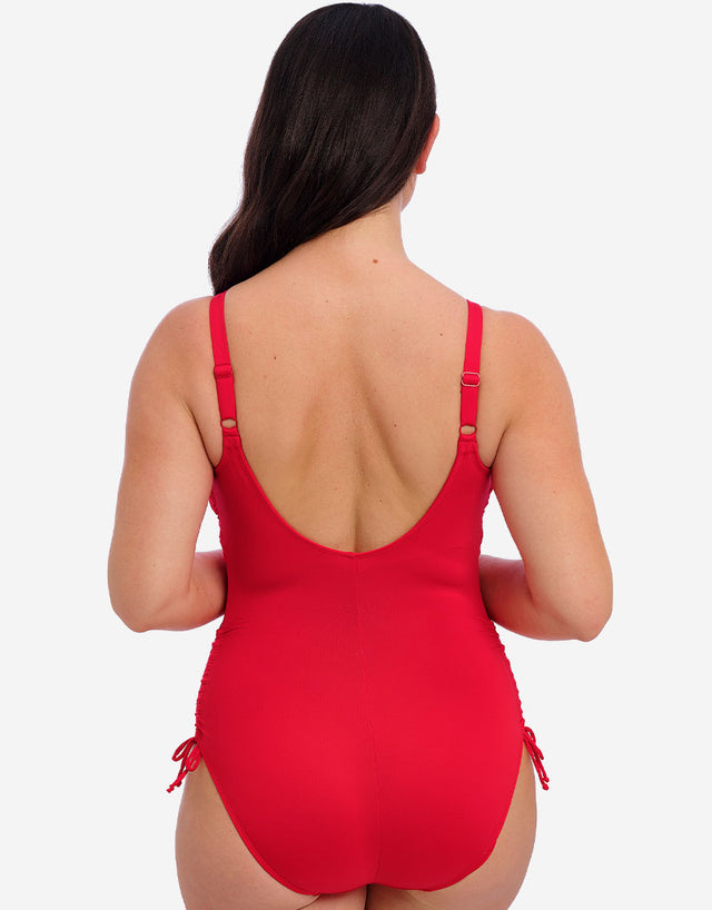 Fantasie Ottawa Twist Front Swimsuit Radiant Red
