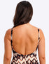 Fantasie Sabana V-Neck Swimsuit Copper Tint Brown