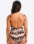 Fantasie Sabana V-Neck Swimsuit Copper Tint Brown