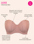 Curvy Kate Luxe Strapless Multiway Bra Latte